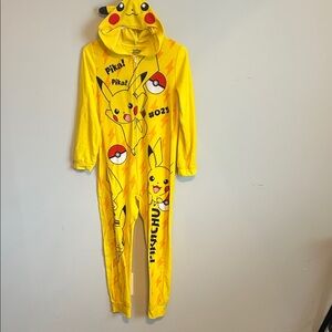 Pikachu Kids One Piece Pajamas